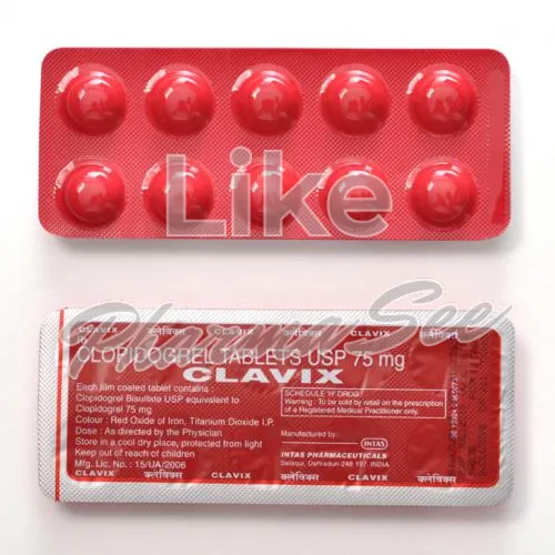 clopidogrel (κλοπιδογρέλη) χωρίς ιατρική συνταγή