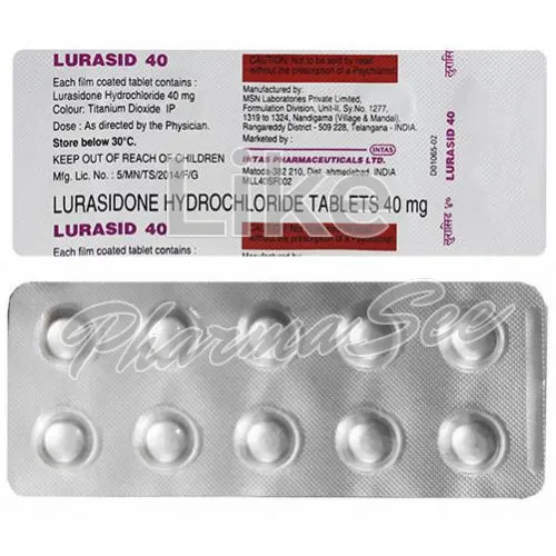 lurasidone (λουρασιδόνη) χωρίς ιατρική συνταγή