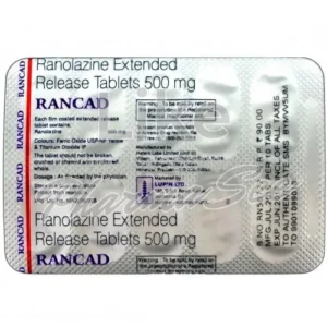 ranolazine (ρανολαζίνη) χωρίς ιατρική συνταγή